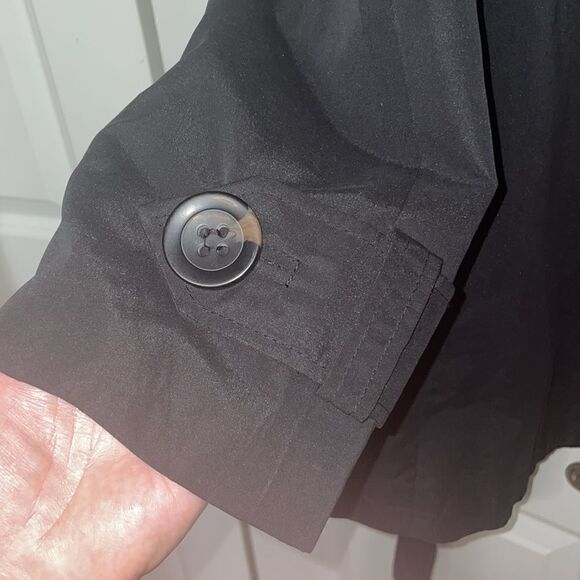 23rd St. black peacoat size large - Picture 6 of 8